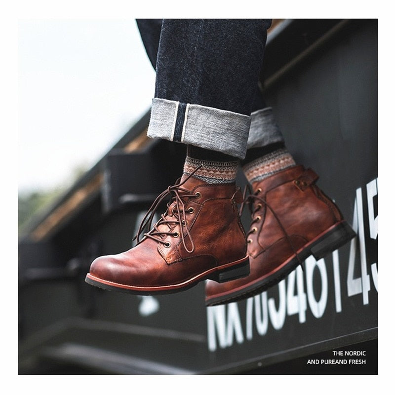 Retro Cowboy Boots for Men