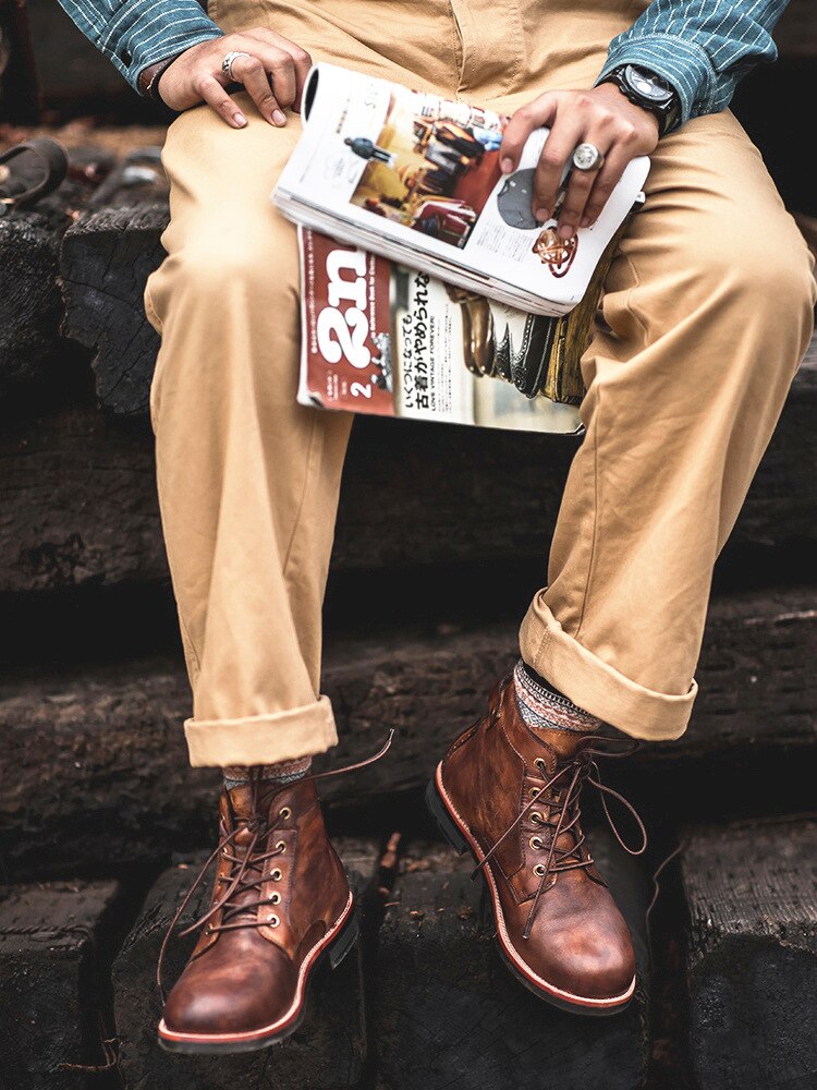 Retro Cowboy Boots for Men