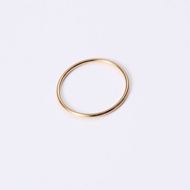 Gold Stacking Ring by JeweluxGems
