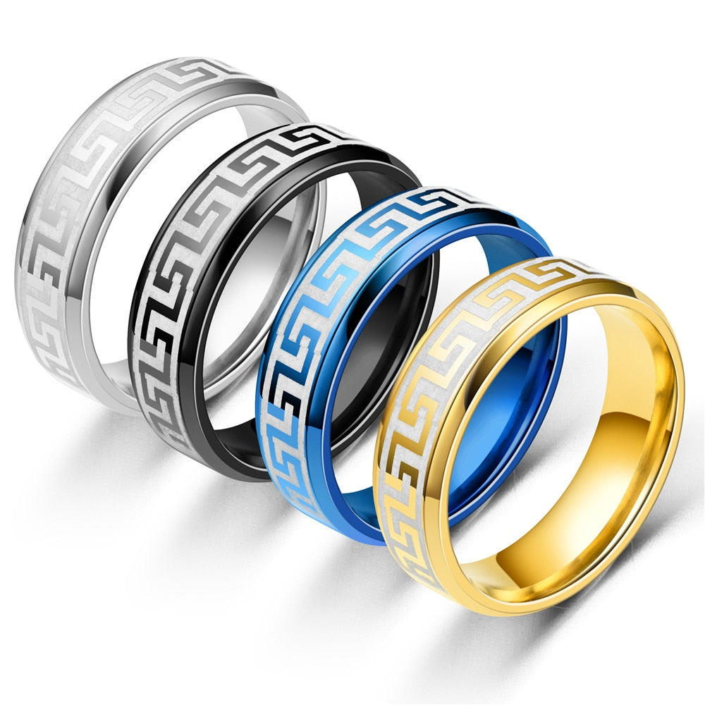 Greek Styled Ring by JeweluxGems