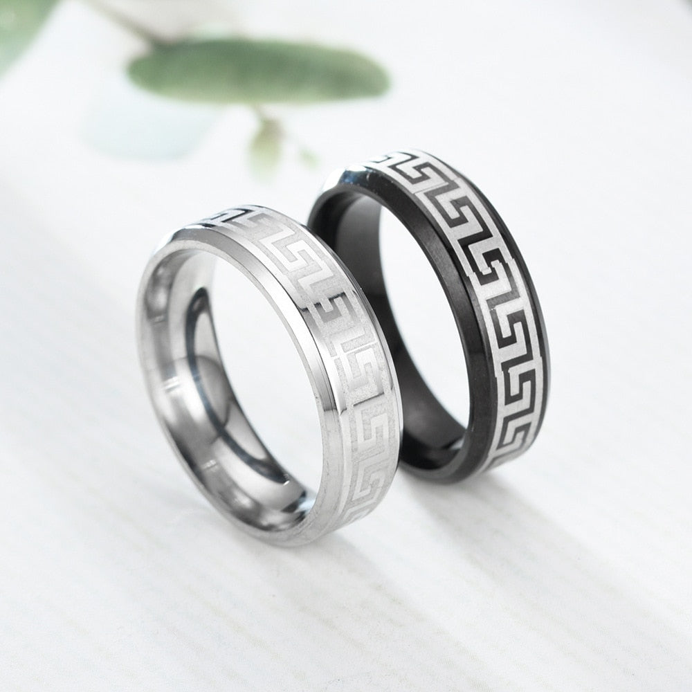 Greek Styled Ring by JeweluxGems